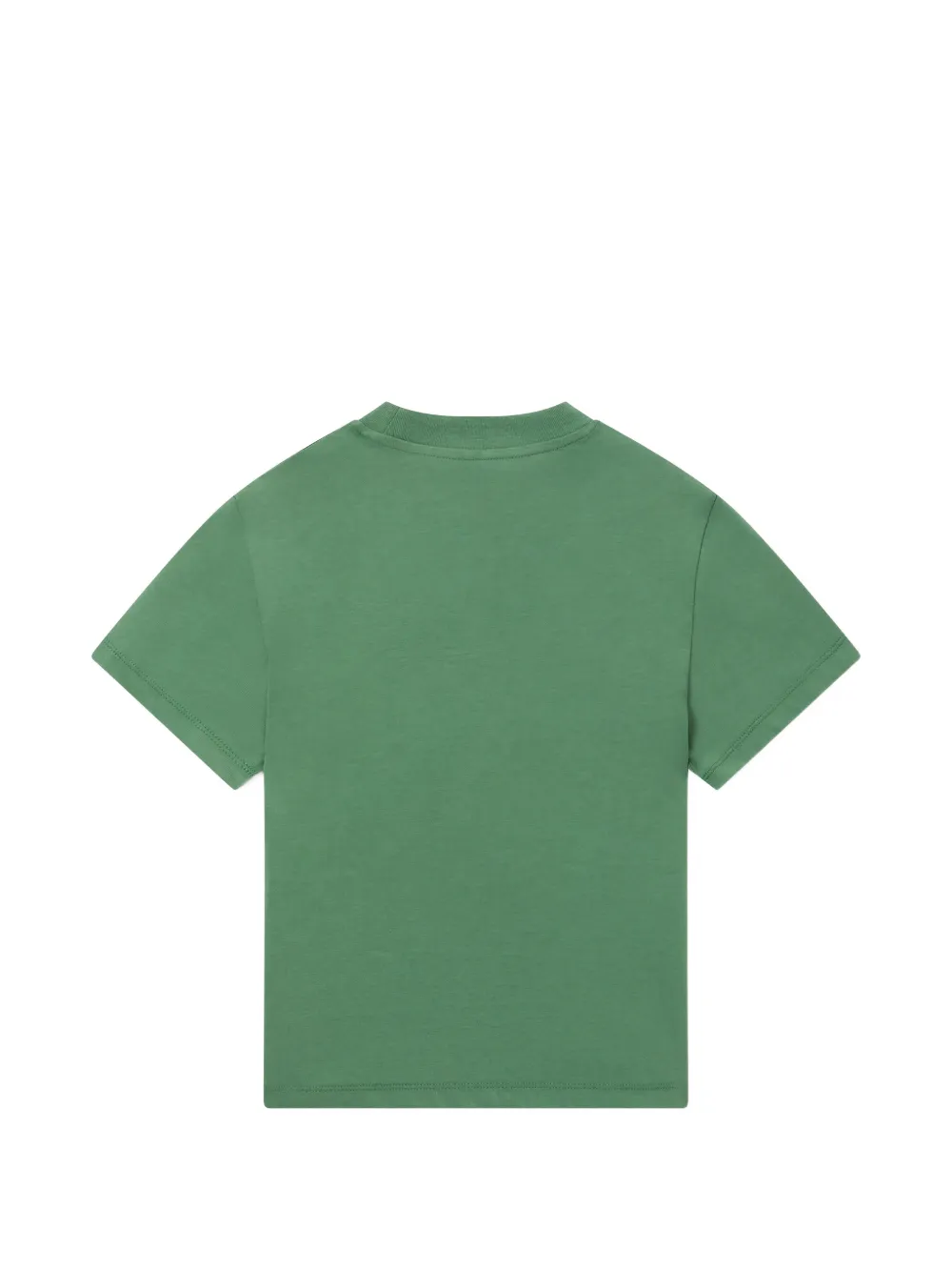 Stella McCartney Kids T-shirt met geborduurd logo Groen