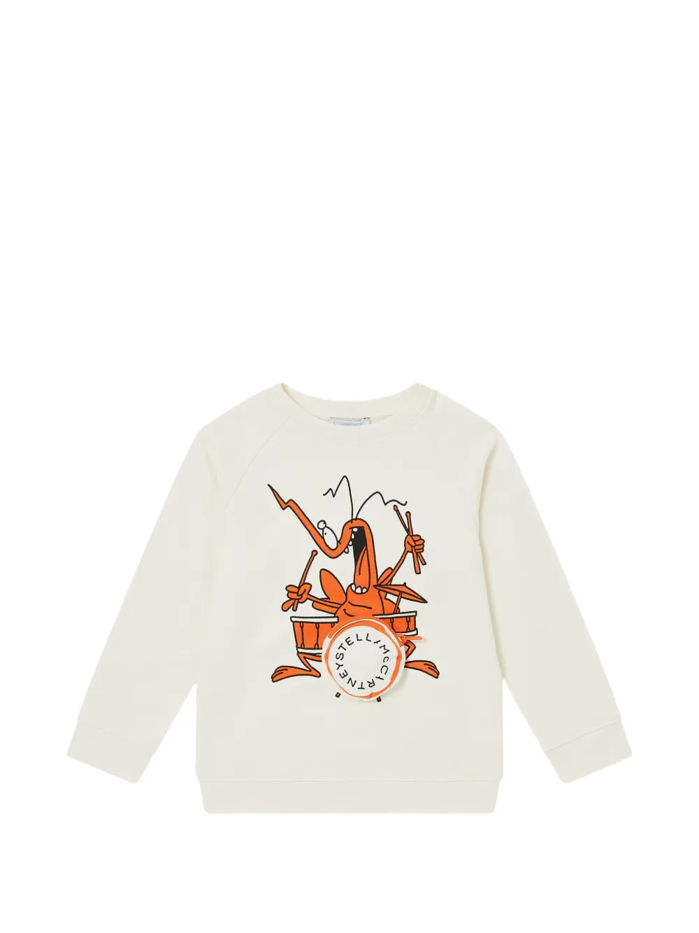 Stella McCartney Kids graphic-print sweatshirt - Toni neutri