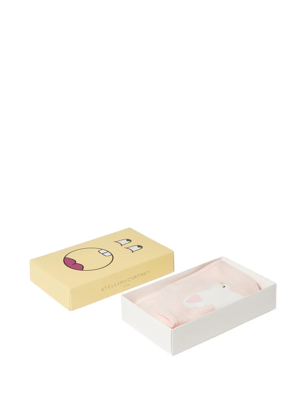 Stella McCartney Kids Romperset met duivenprint Roze