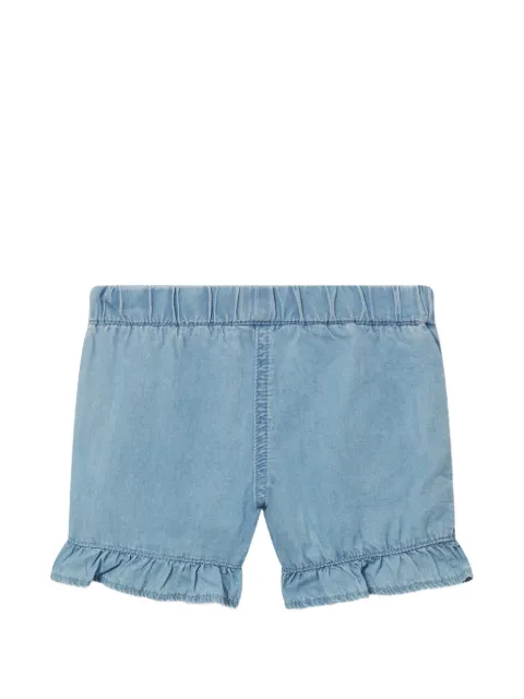 Stella McCartney Kids ladybird-embroidered ruffled shorts