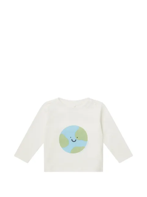 Stella McCartney Kids graphic-print long-sleeve T-shirt