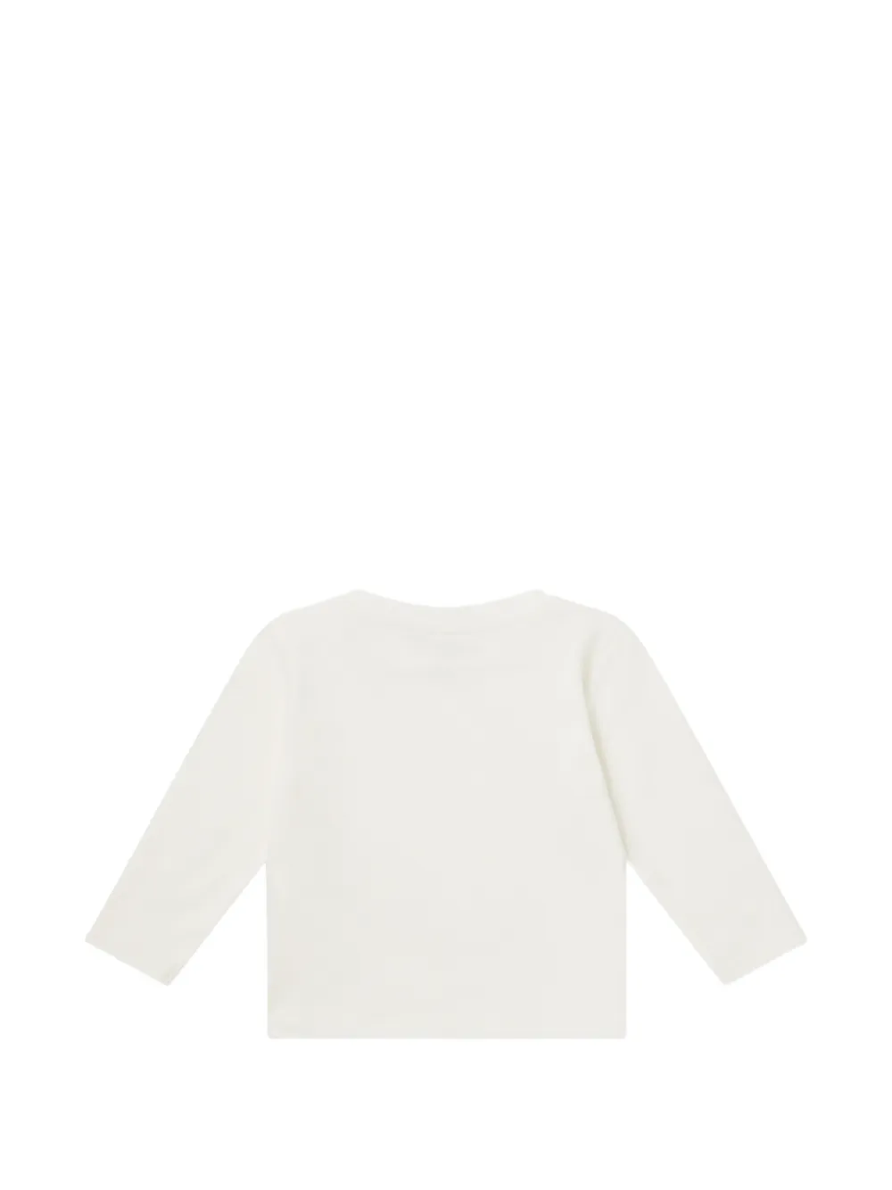 Stella McCartney Kids T-shirt met grafische print Beige