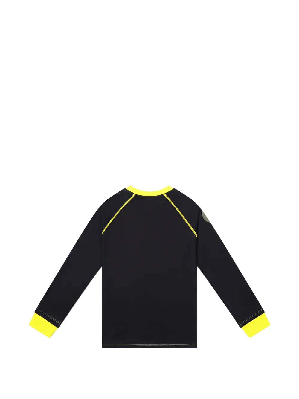Stella McCartney Kids Pyjama top met raglan mouwen en logopatch Zwart