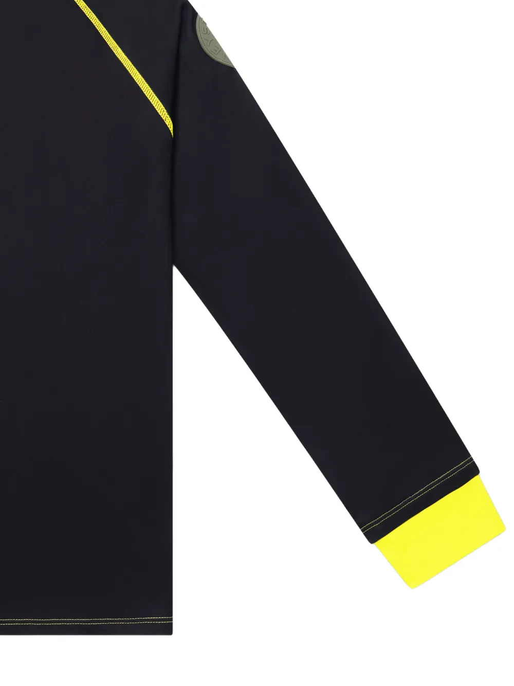 Stella McCartney Kids Pyjama top met raglan mouwen en logopatch Zwart