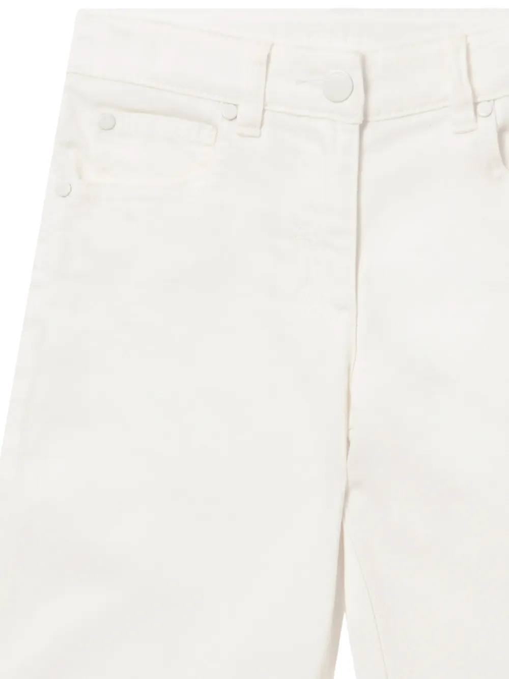 Stella McCartney Kids Broek met tulpen-print Wit