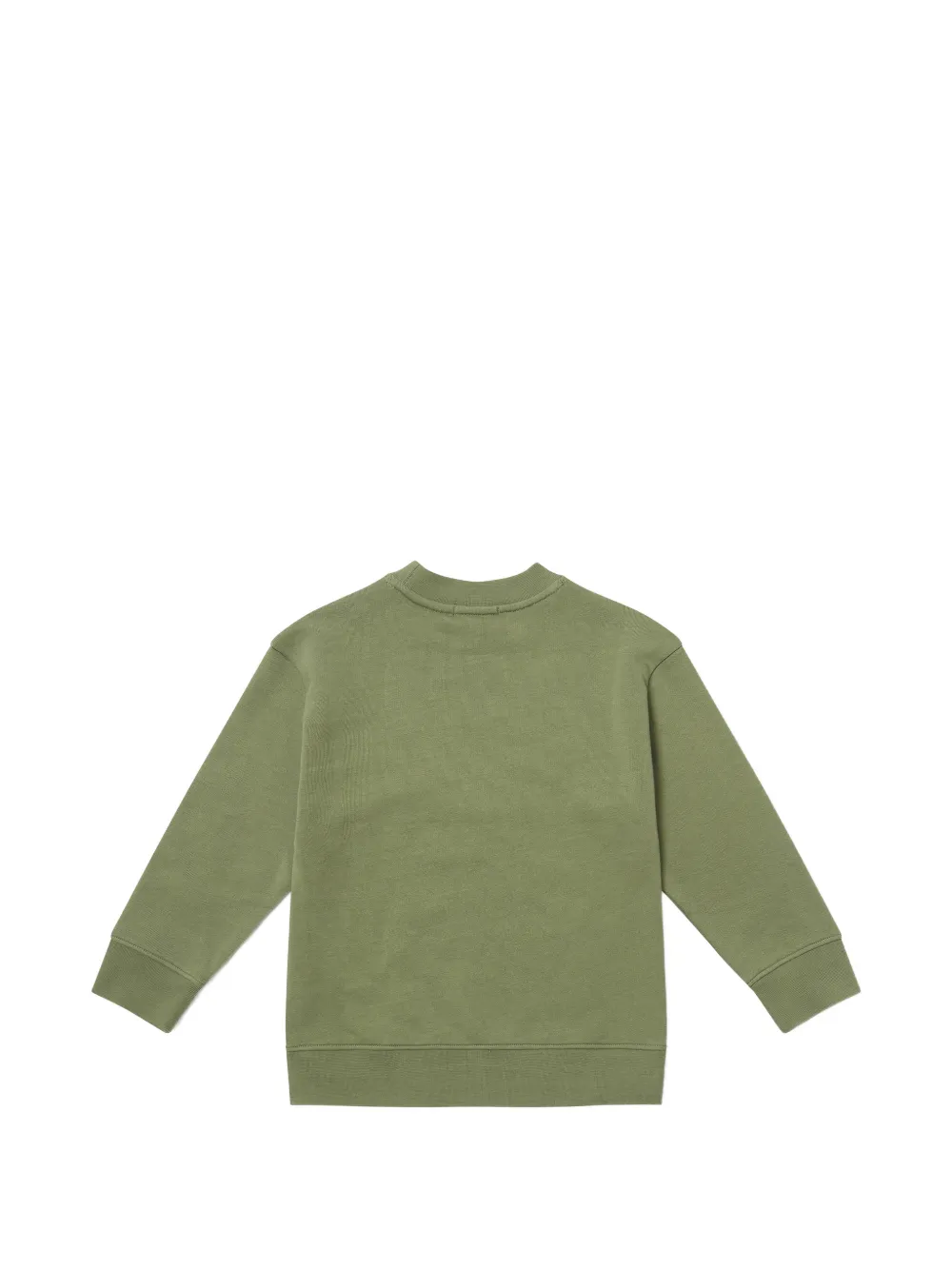 Stella McCartney Kids Sweater met logoprint Groen
