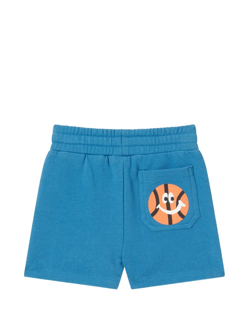 Stella McCartney Kids Shorts met grafische print Blauw