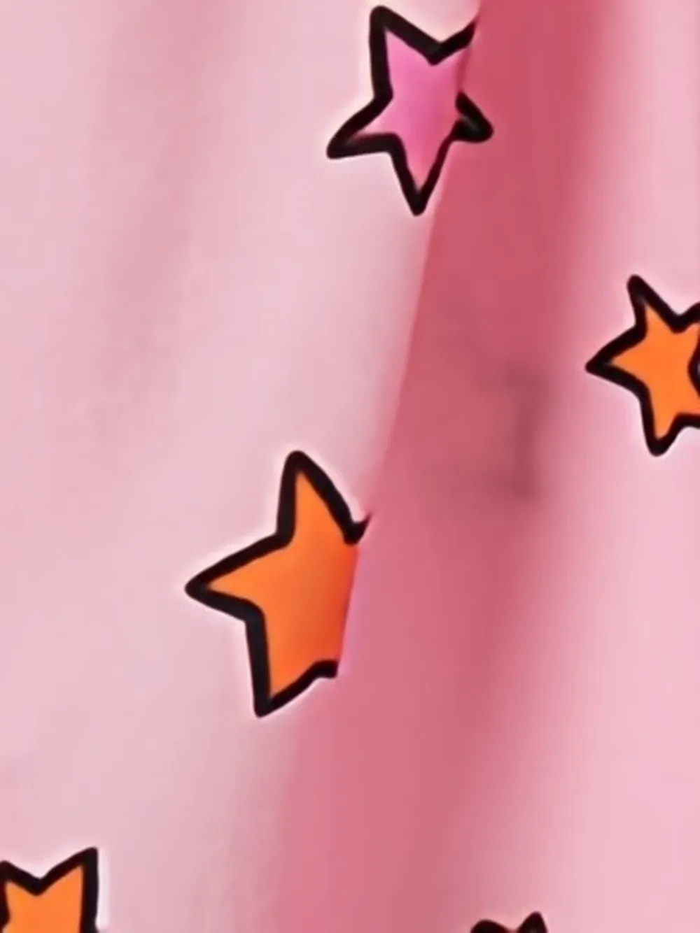 Stella McCartney Kids Gesmockte jurk met sterprint (set van twee) Roze