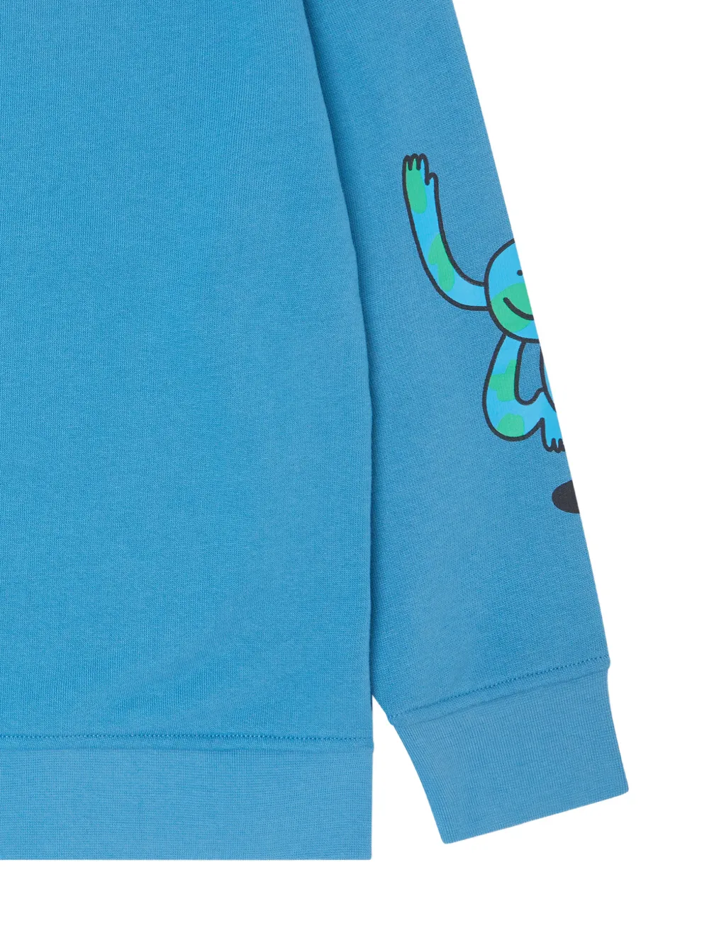 Stella McCartney Kids Earth Friends sweater met grafische print Blauw