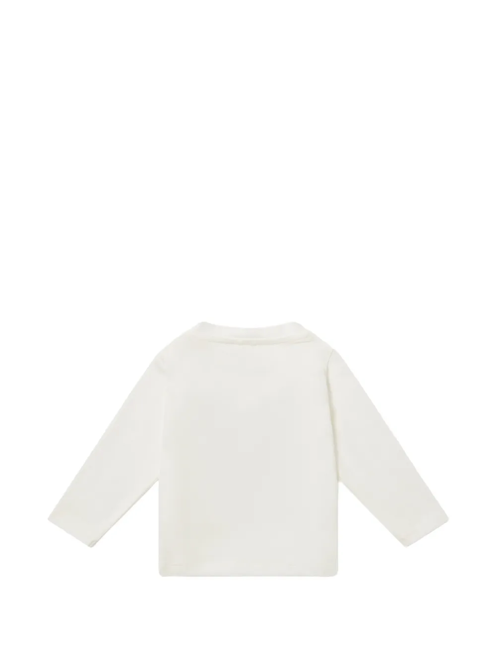 Stella McCartney Kids logo-print long-sleeve T-shirt Wit