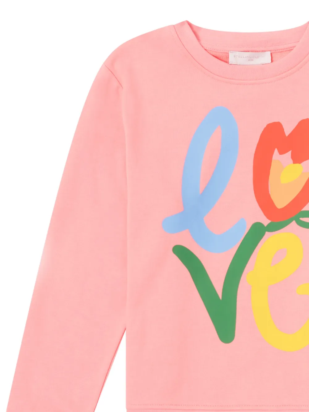 Stella McCartney Kids Trainingspak met print Roze