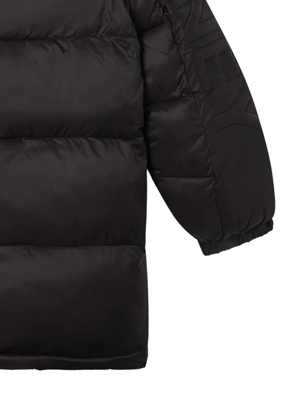Stella McCartney Kids Gewatteerde jas Zwart