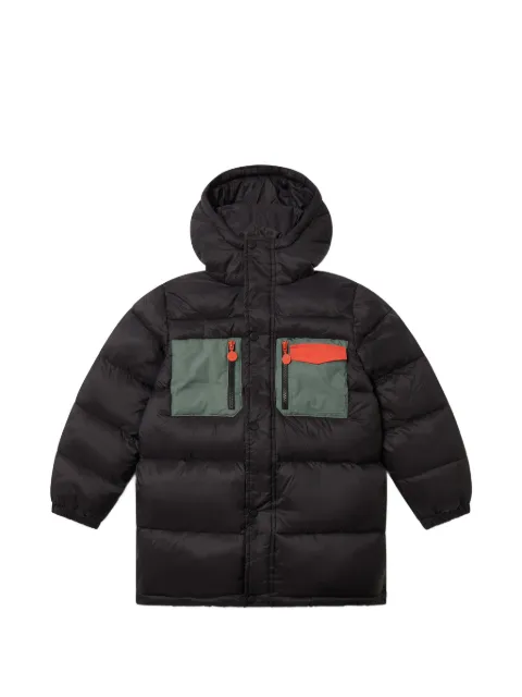 Stella McCartney Kids quilted hooded coat