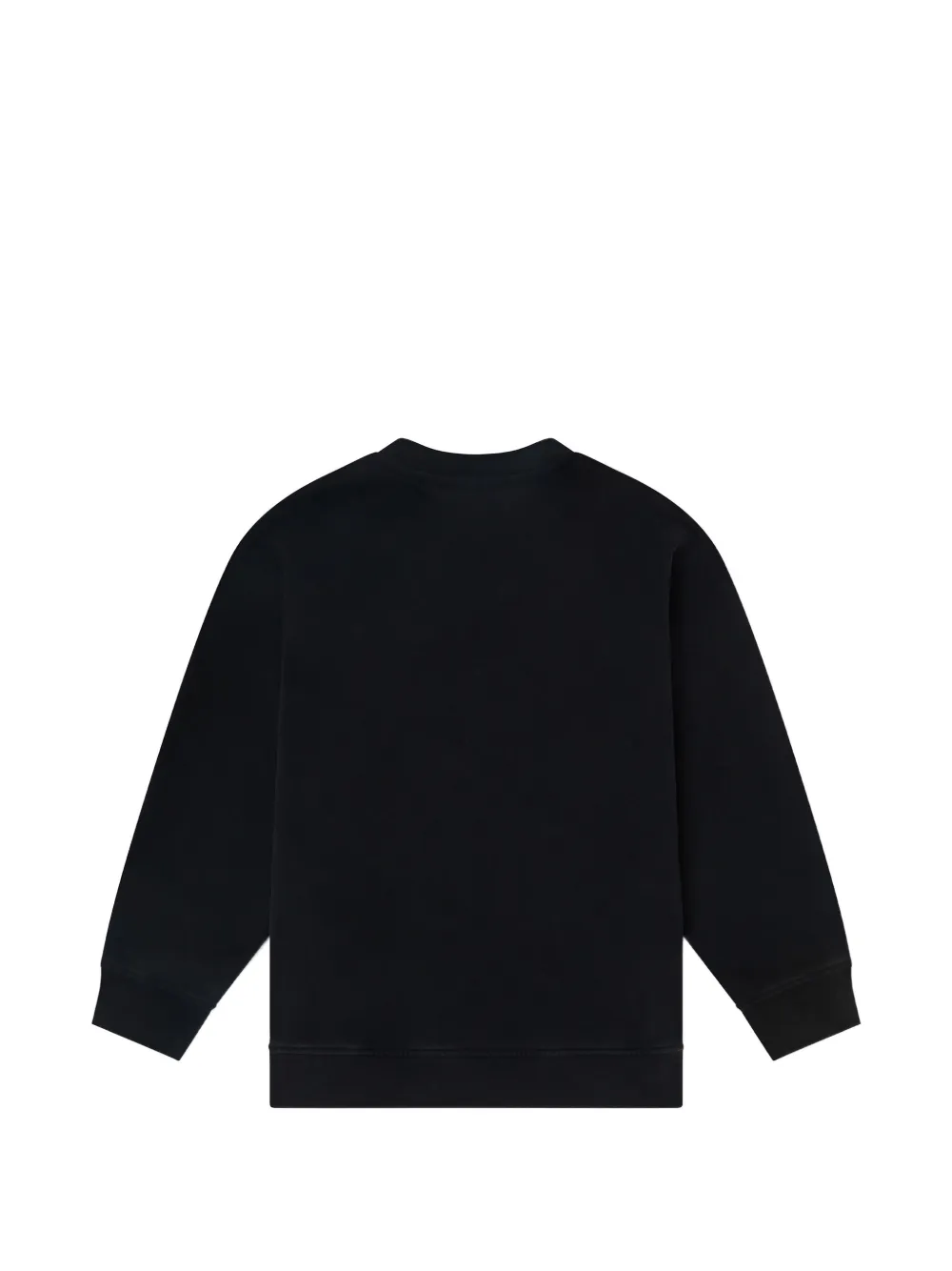Stella McCartney Kids Trui met logo-print en ritszak Zwart