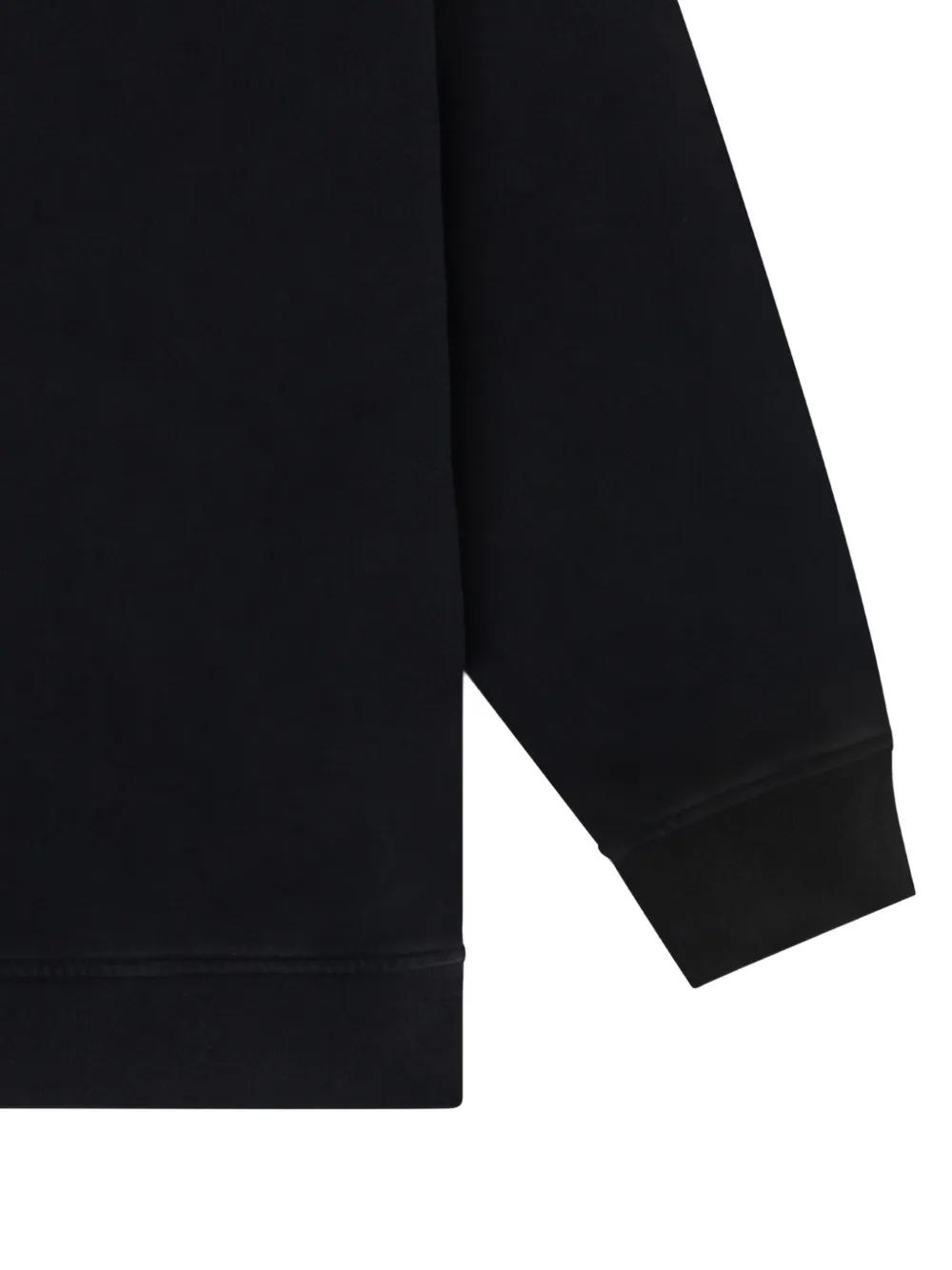 Stella McCartney Kids Trui met logo-print en ritszak Zwart