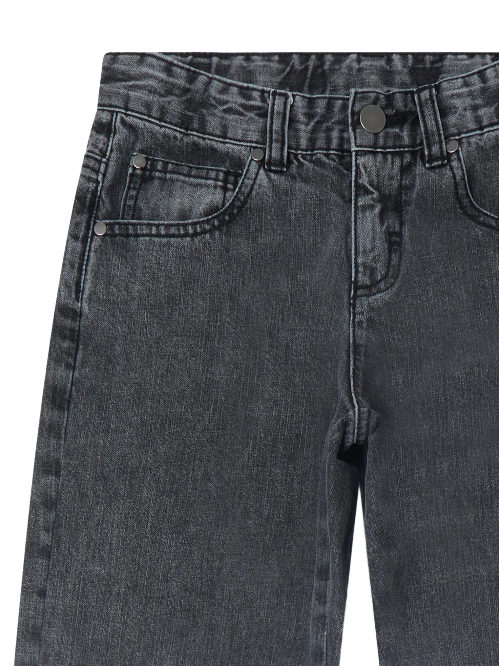 Stella McCartney Kids Jeans met borduurwerk Zwart