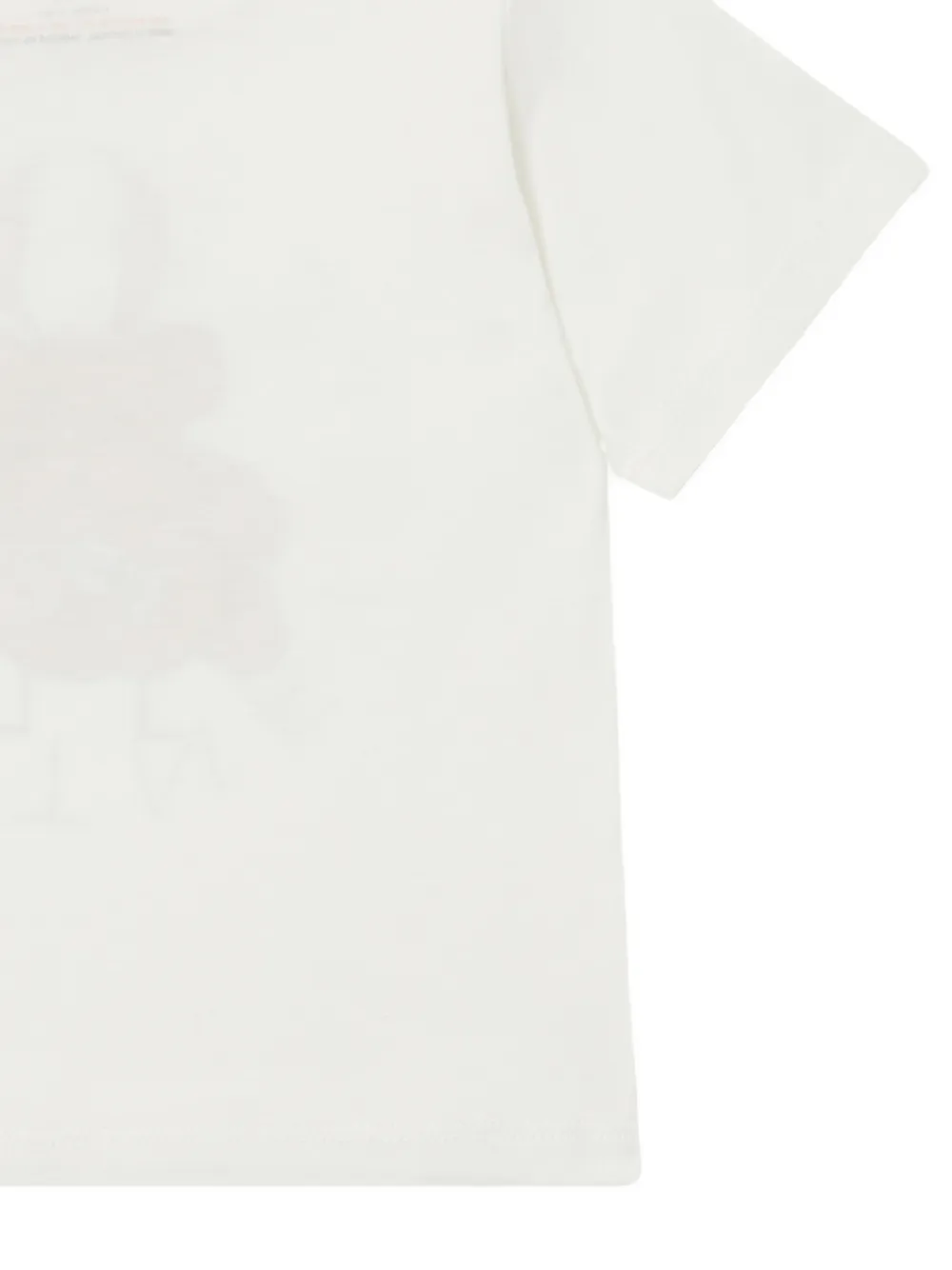 Stella McCartney Kids T-shirt met grafische print Wit