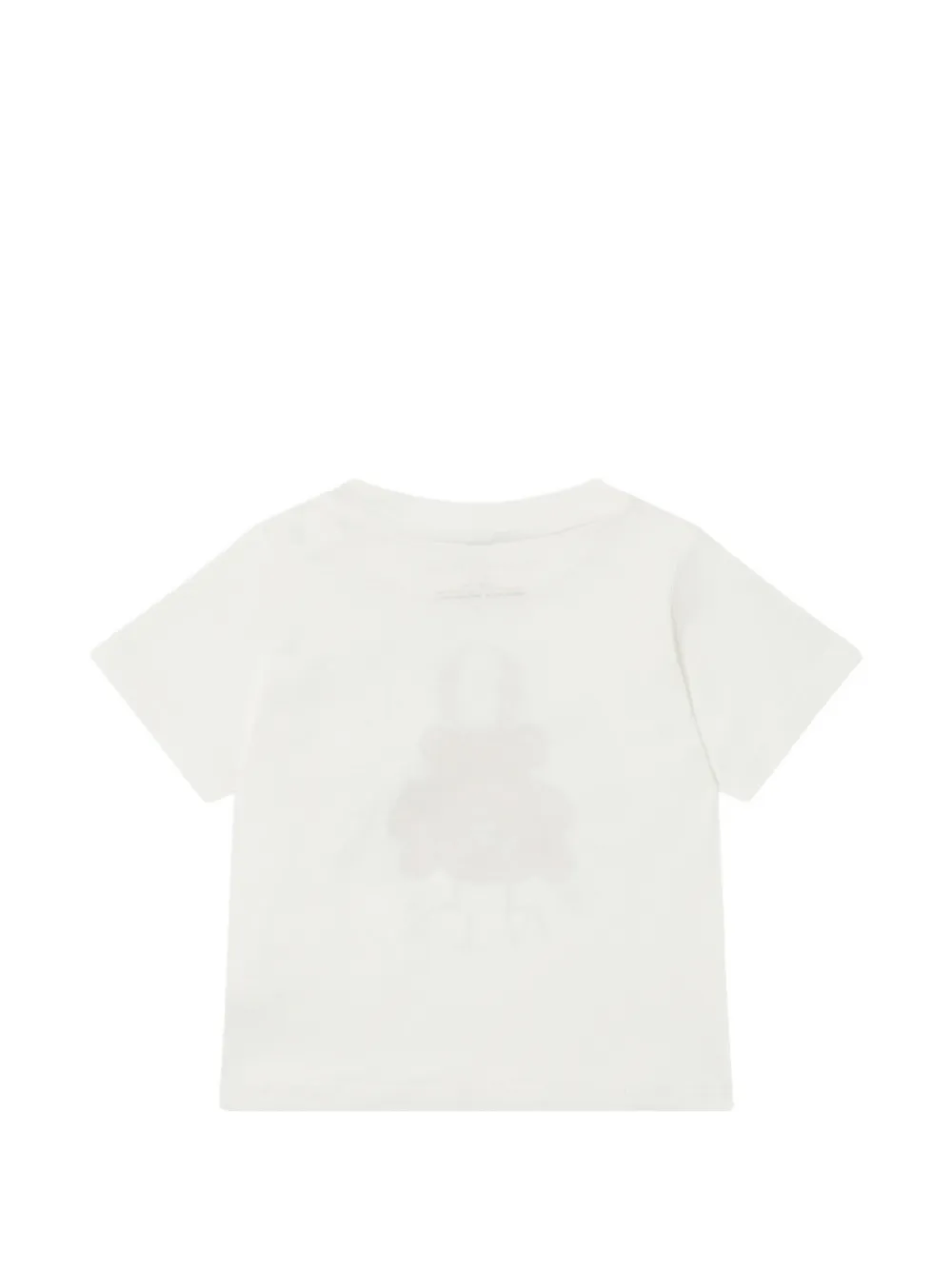 Stella McCartney Kids T-shirt met grafische print Wit
