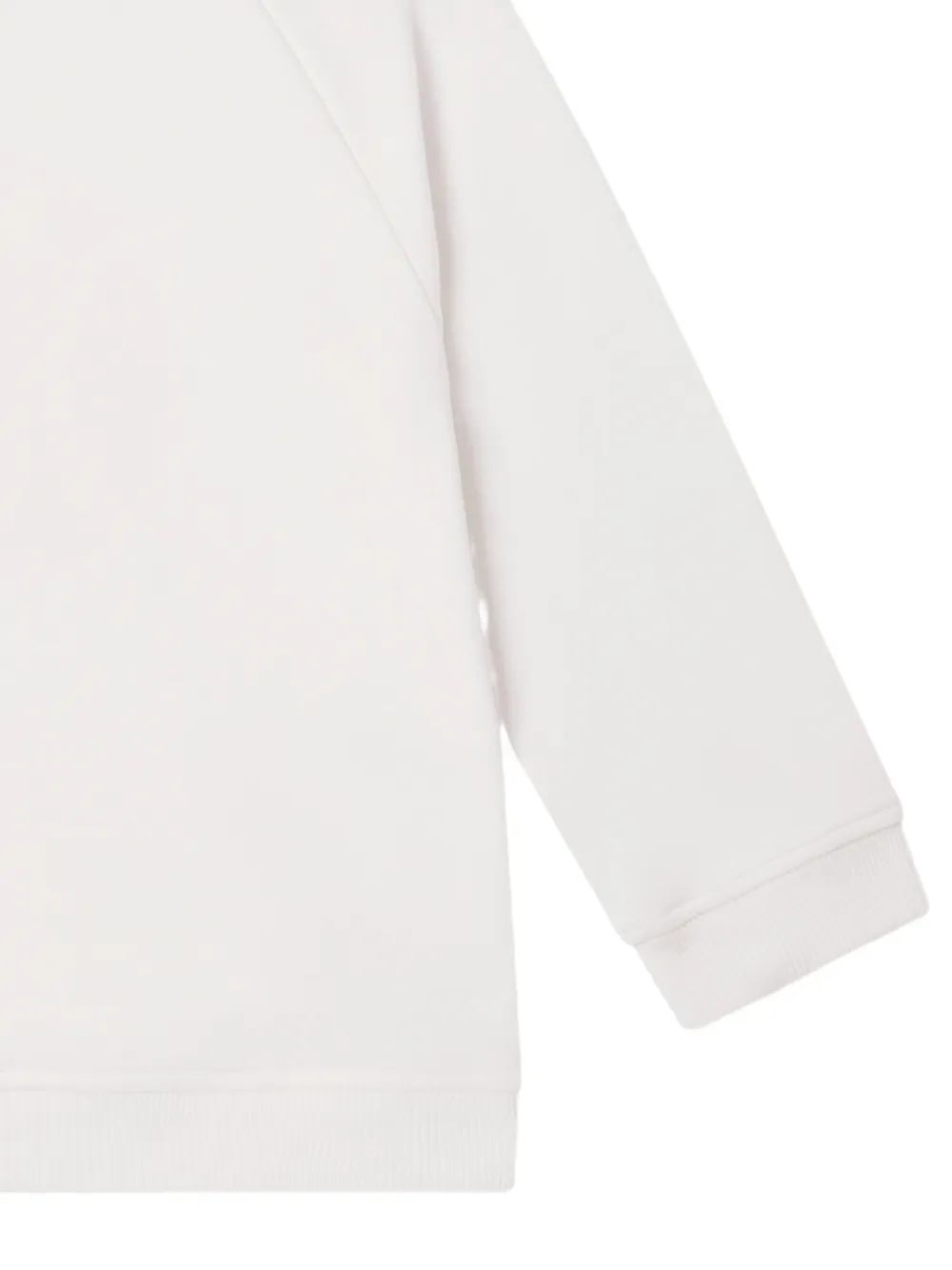 Stella McCartney Kids Sweater met logoprint en raglan mouwen Wit