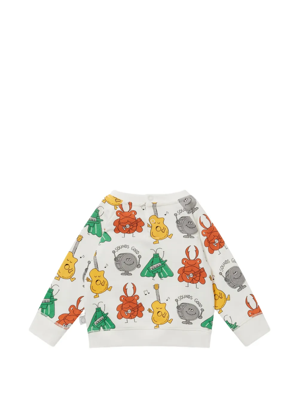 Stella McCartney Kids Sweater met grafische print Wit