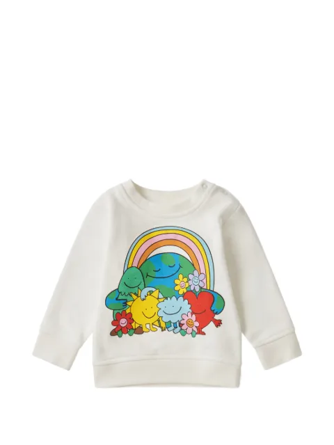 Stella McCartney Kids Maglione con stampa grafica