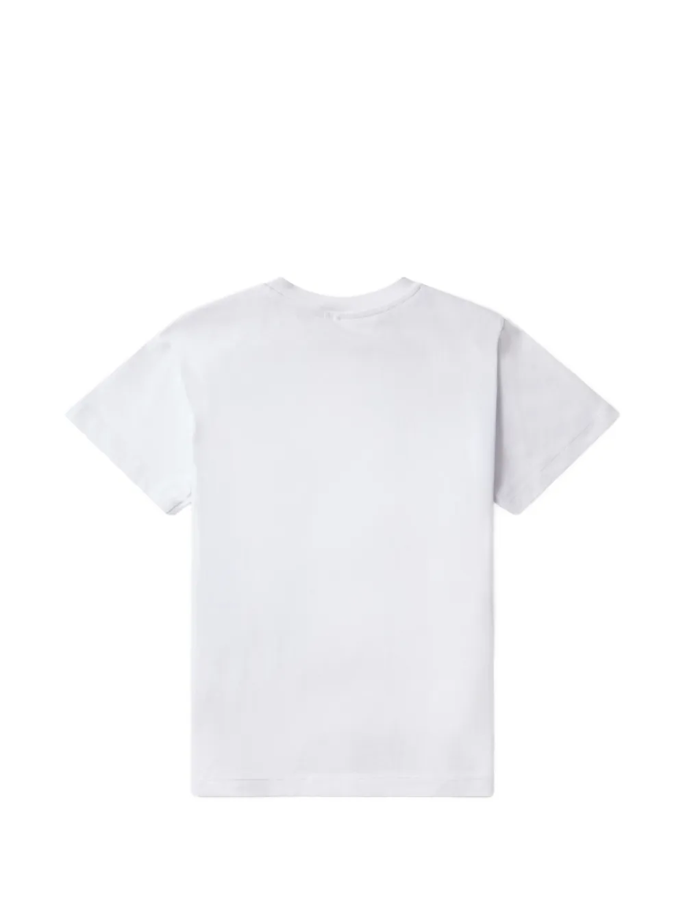 Stella McCartney Kids Earth Friends T-shirt met grafische print Wit