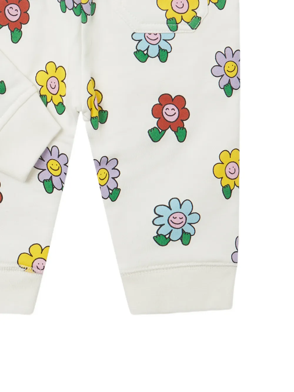 Stella McCartney Kids Trainingspak met bloemenprint Wit