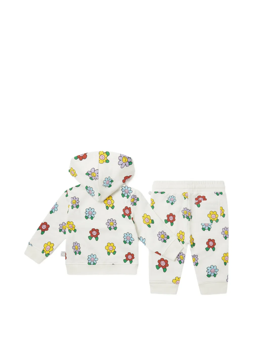 Stella McCartney Kids Trainingspak met bloemenprint Wit