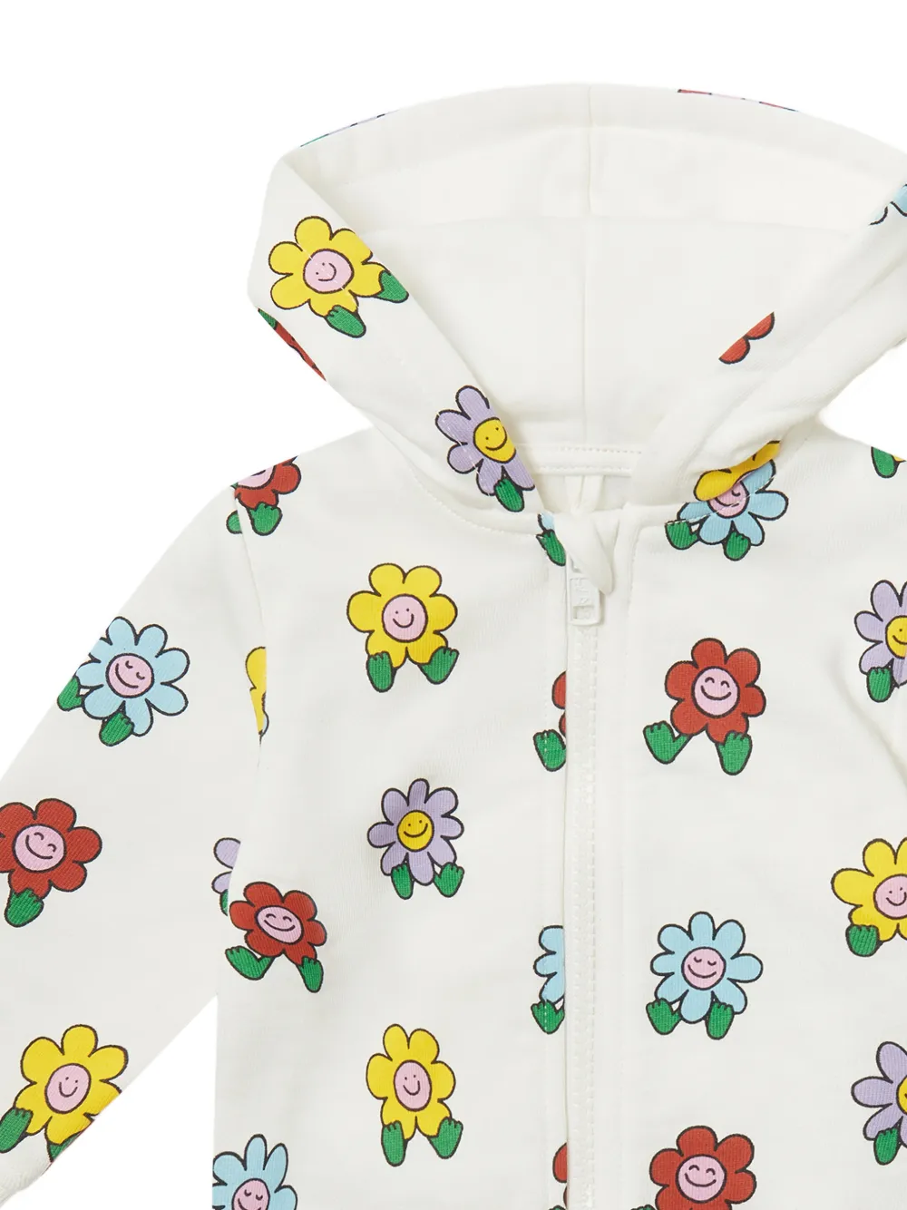 Stella McCartney Kids Trainingspak met bloemenprint Wit