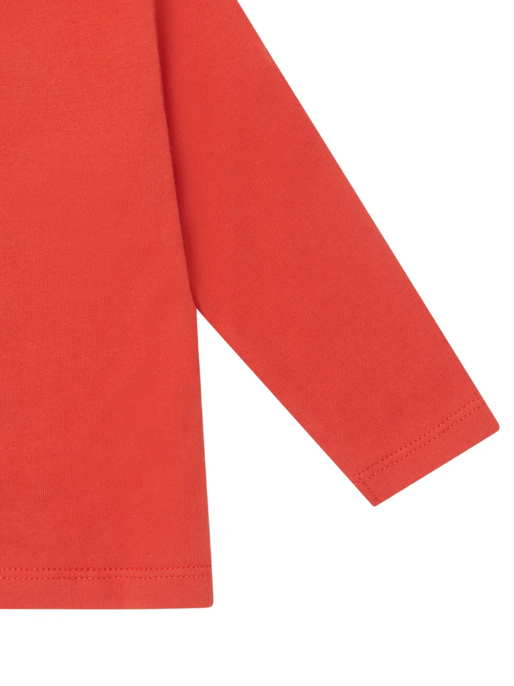 Stella McCartney Kids T-shirt met grafische print Rood