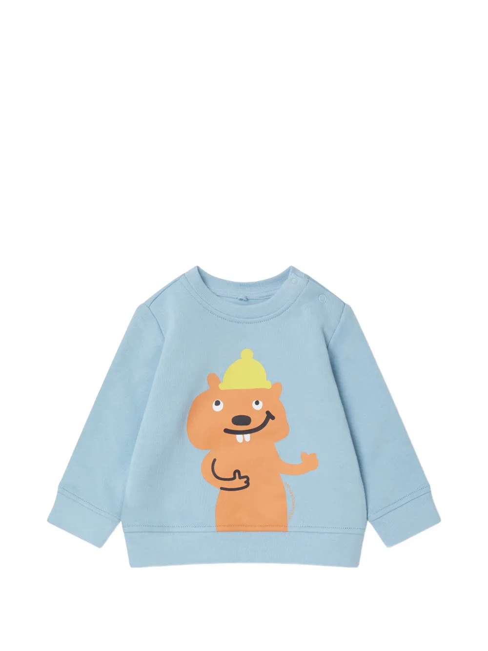 Stella McCartney Kids graphic-print sweater - Blu