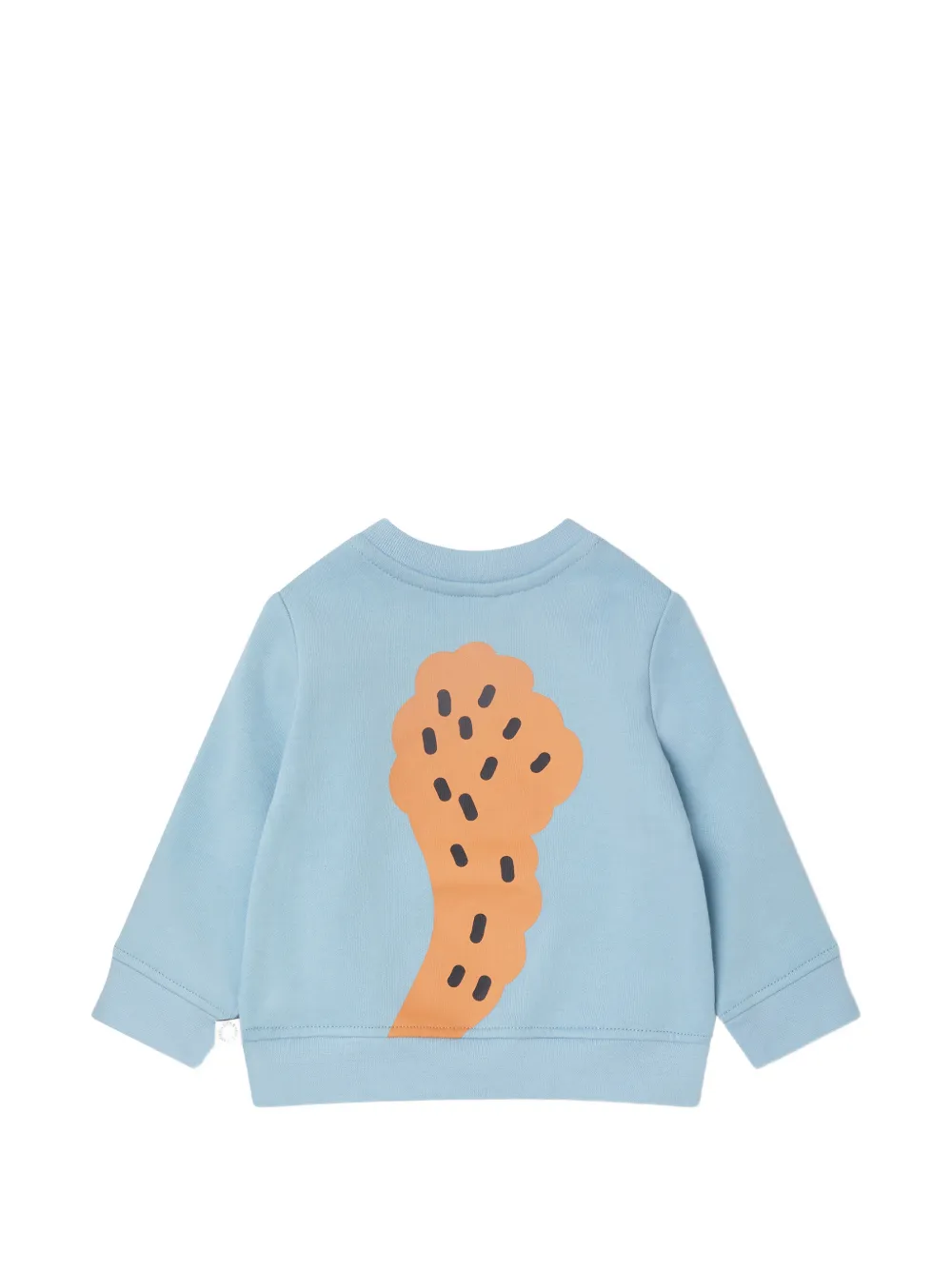 Stella McCartney Kids graphic-print sweater Blauw