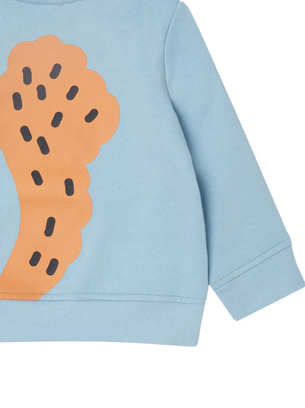 Stella McCartney Kids graphic-print sweater Blauw