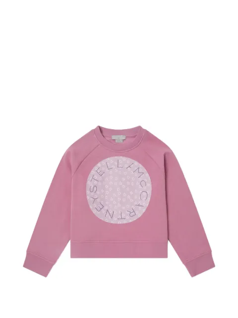 Stella McCartney Kids logo-print sweatshirt