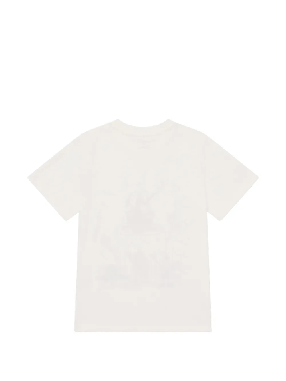 Stella McCartney Kids T-shirt met grafische print Beige