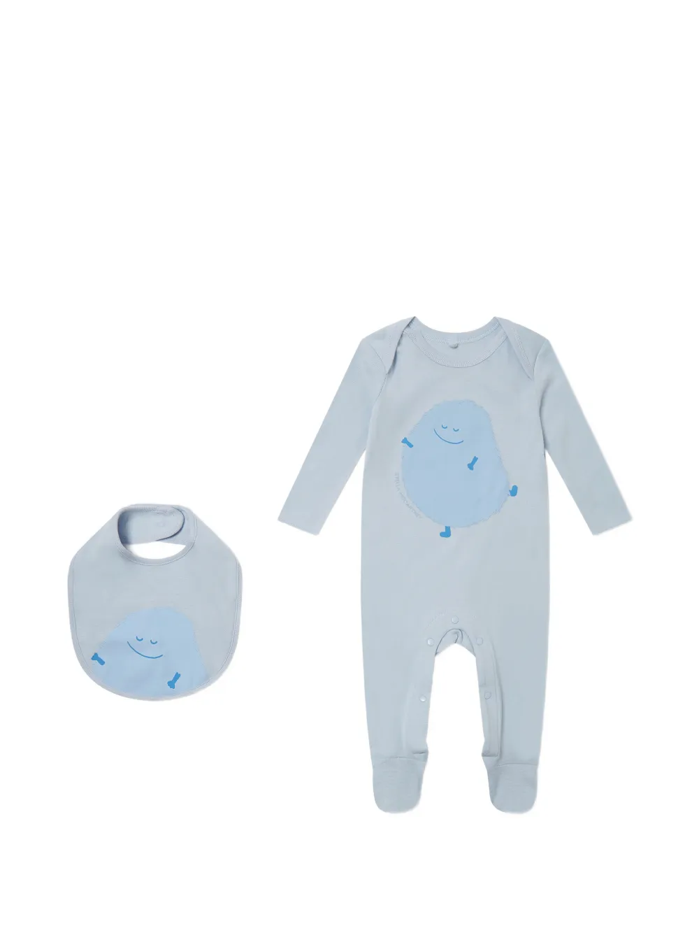 Stella McCartney Kids graphic-print sleeping suit set - Blu