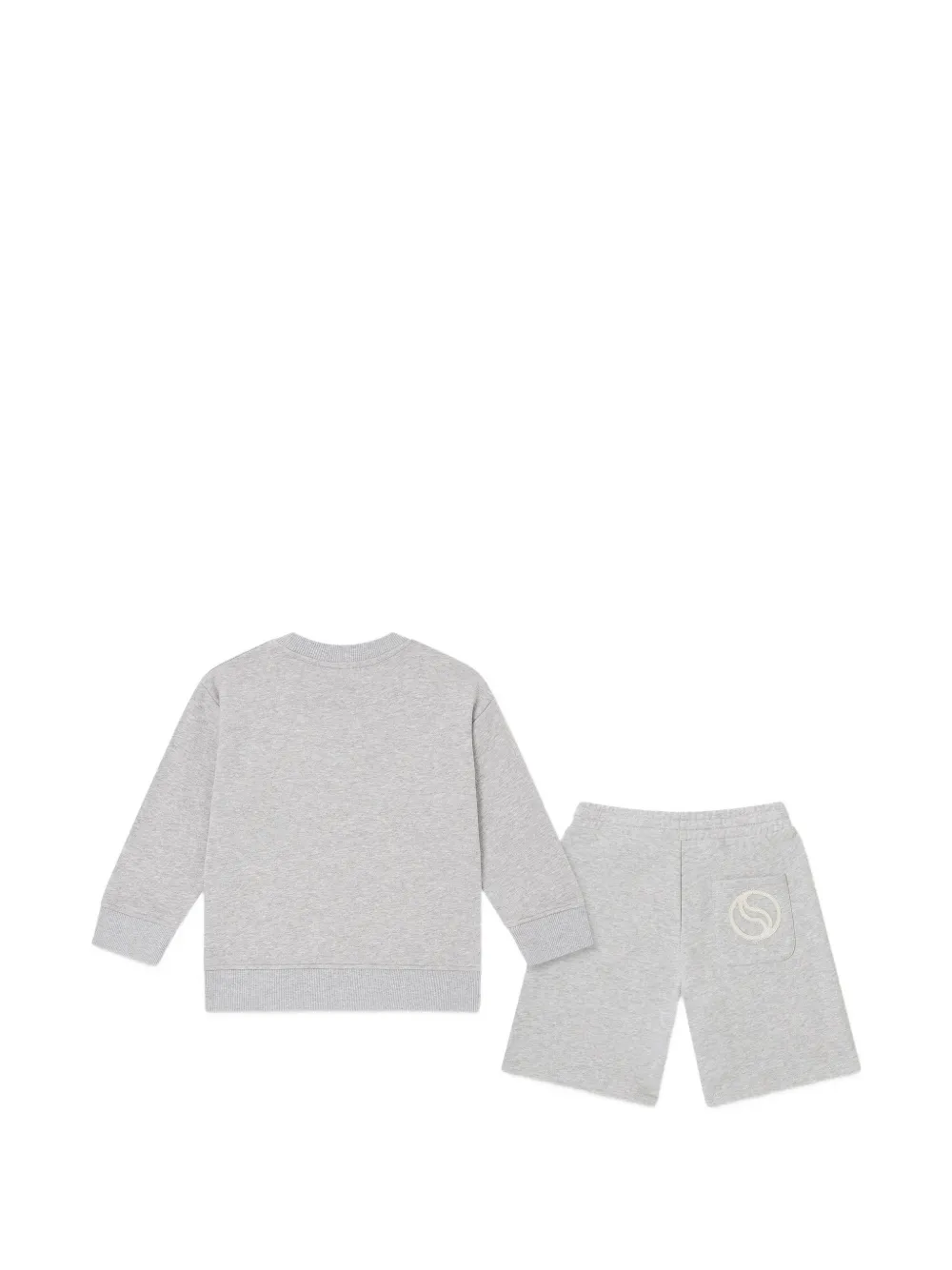 Stella McCartney Kids Trainingspak met logopatch Grijs