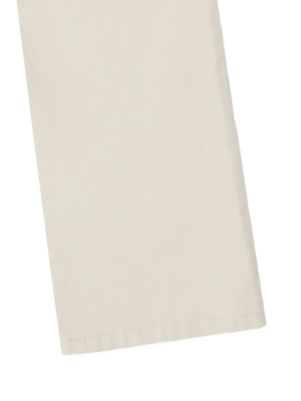 Stella McCartney Kids heart-embroidered jeans Beige