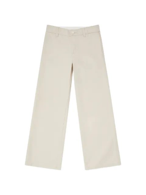 Stella McCartney Kids heart-embroidered jeans