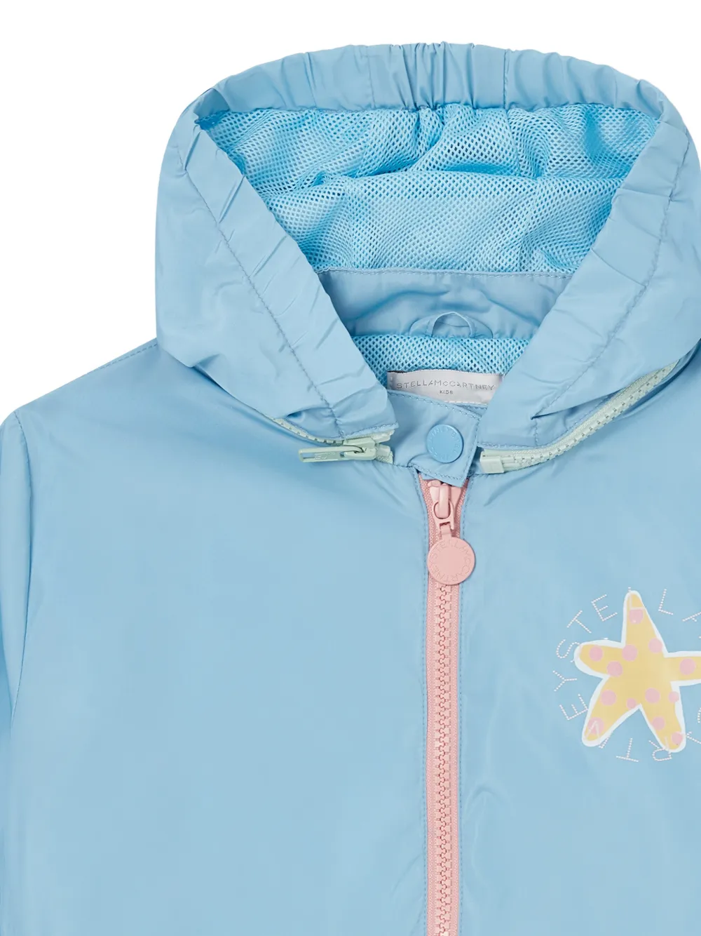 Stella McCartney Kids Jack met capuchon Blauw