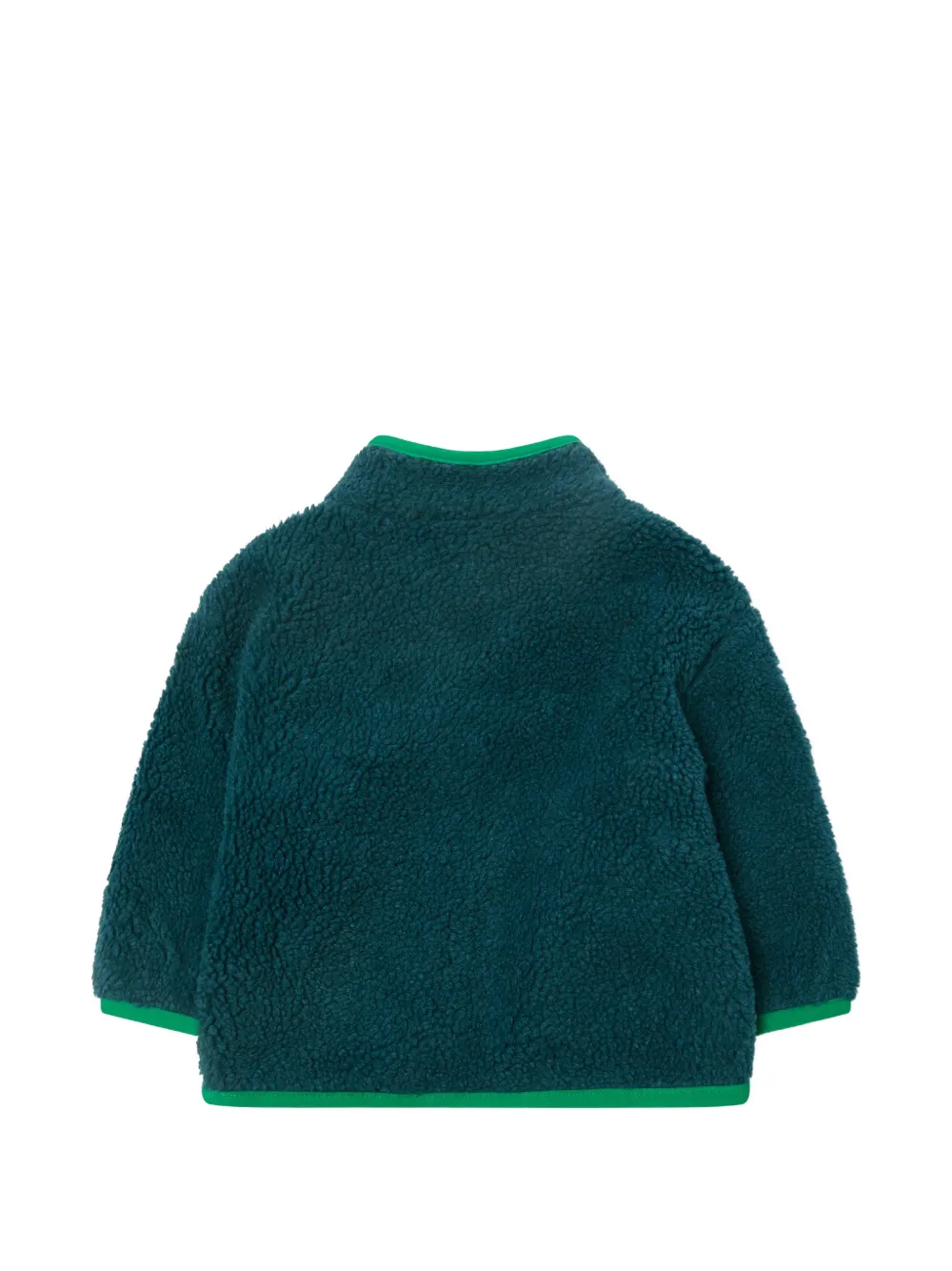 Stella McCartney Kids Earth Friends sweater met borduurwerk en rits Blauw