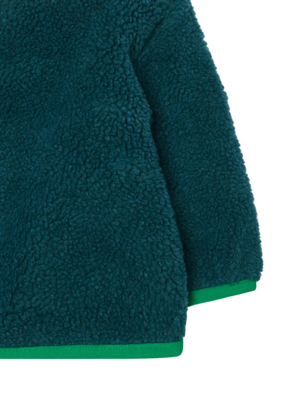 Stella McCartney Kids Earth Friends sweater met borduurwerk en rits Blauw