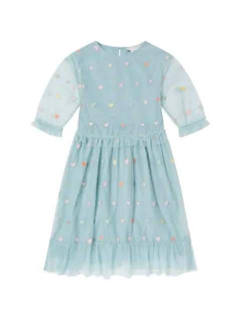 Stella McCartney Kids Abito con ricamo