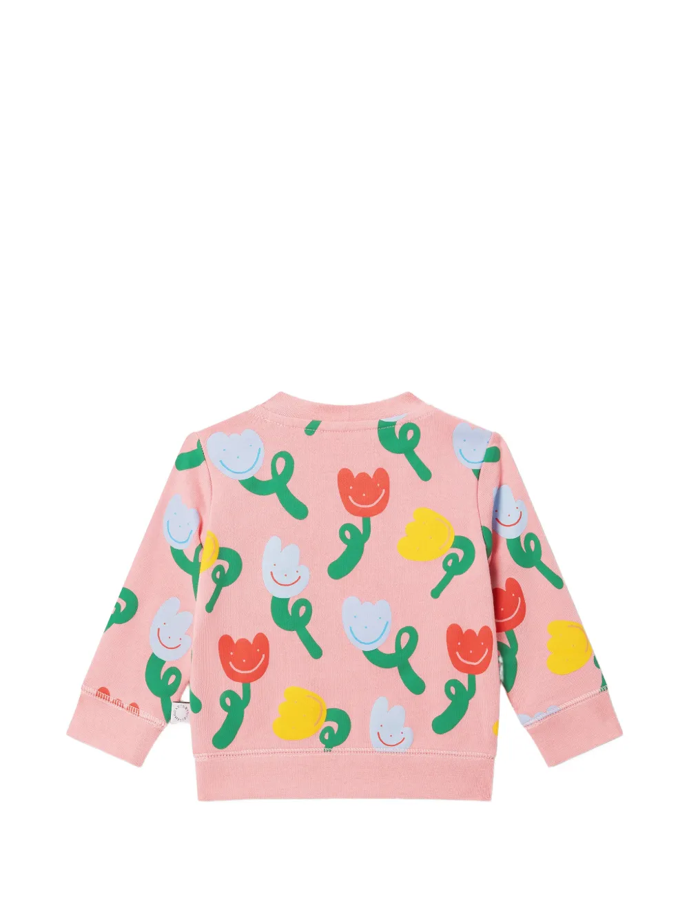 Stella McCartney Kids Sweater met bloemenprint Roze
