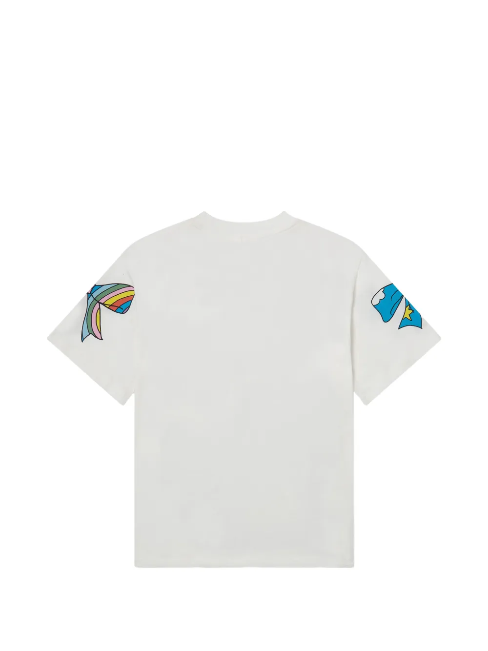 Stella McCartney Kids T-shirt met print Wit