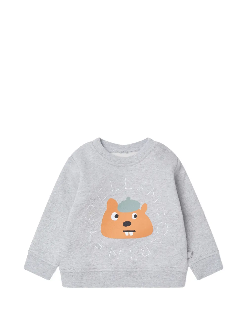 Stella McCartney Kids Squirrel graphic-print sweatshirt - Grigio