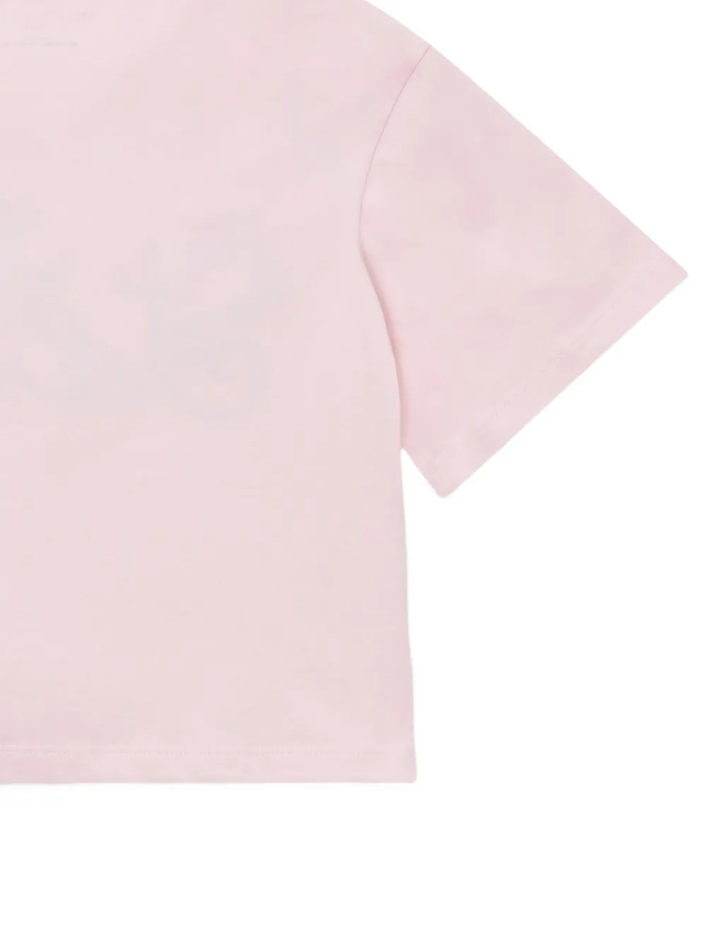 Stella McCartney Kids T-shirt met bloemenprint Roze