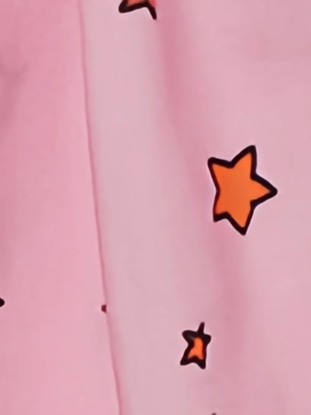 Stella McCartney Kids star-print ruffled dress Roze