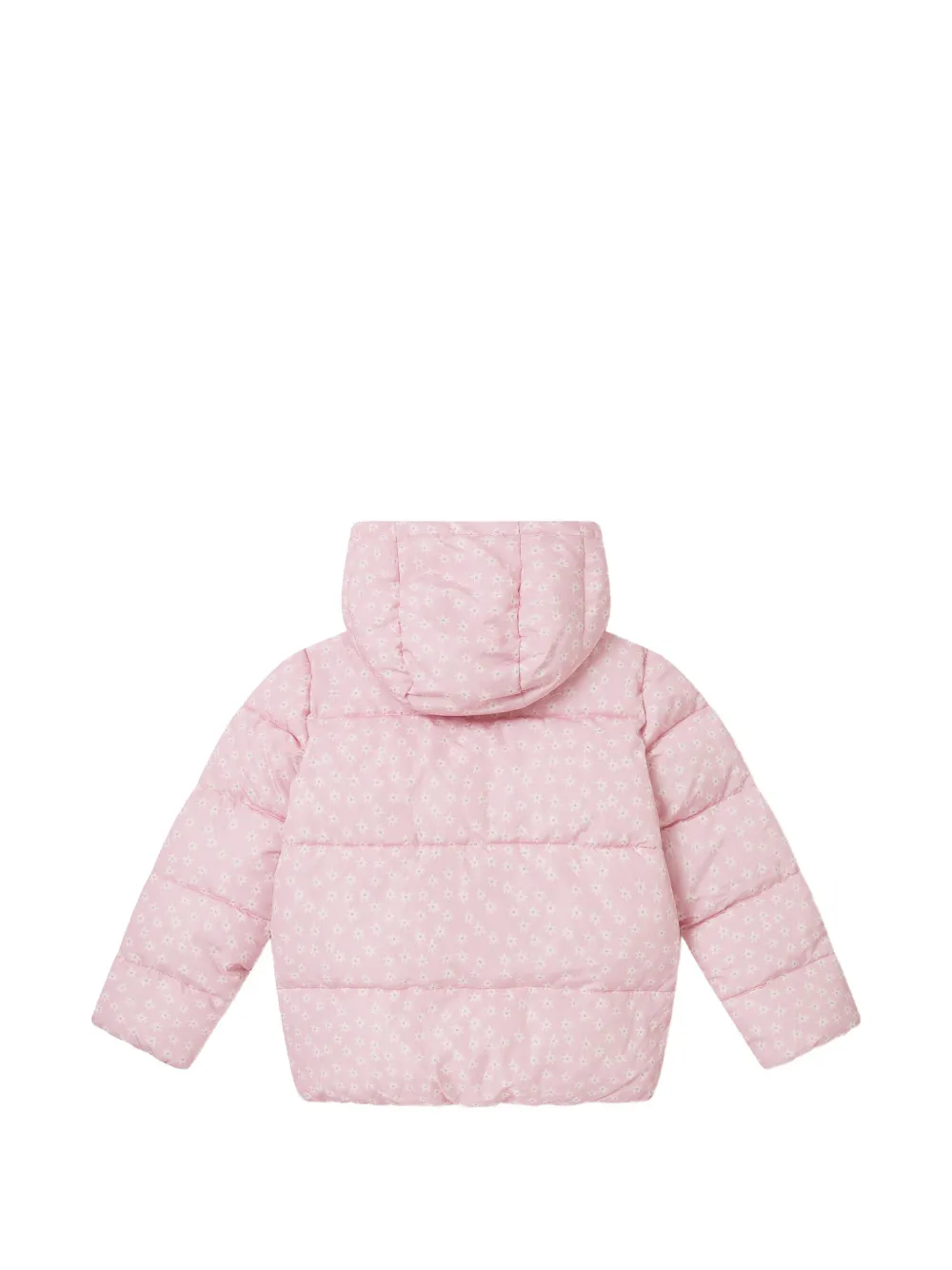 Stella McCartney Kids Jas met bloemenprint en ruches Roze