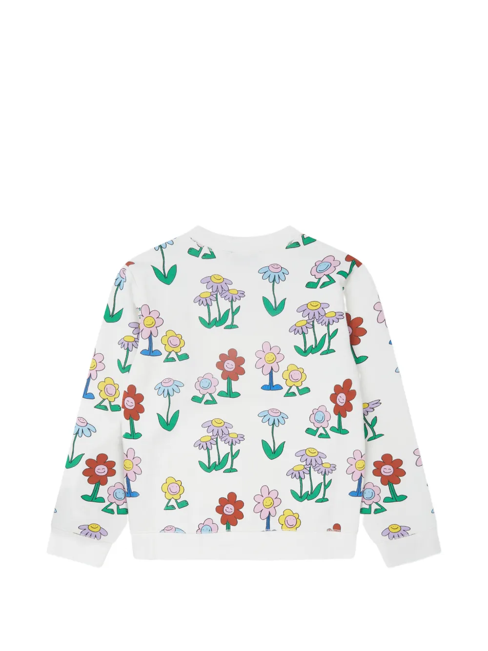 Stella McCartney Kids Sweater met bloemenprint Wit